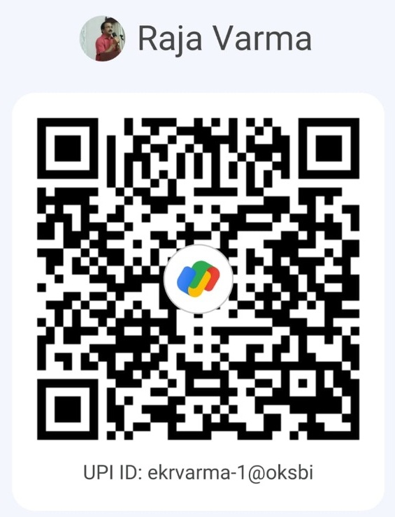 Google Pay QR Scanner - DR. E. K. Raja Varma